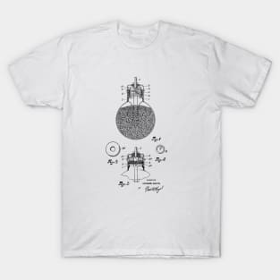 Bulb VINTAGE PATENT DRAWING T-Shirt